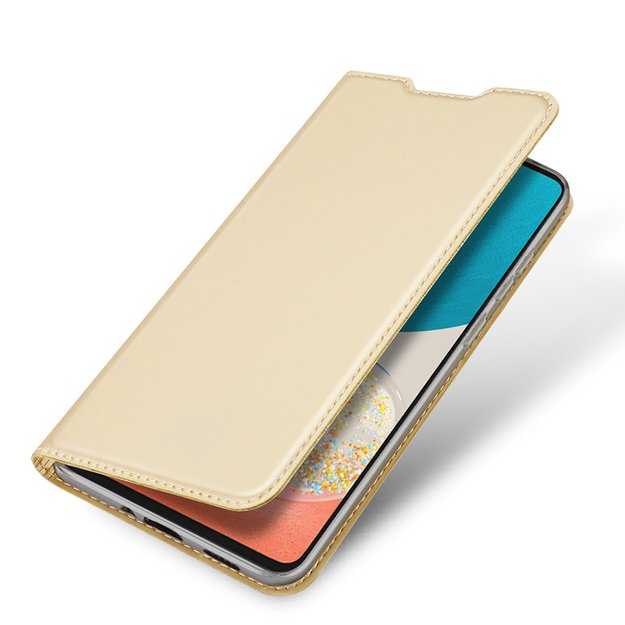 Dux Ducis Skin Pro Holster Cover Flip Cover for Samsung Galaxy A73 gold 3