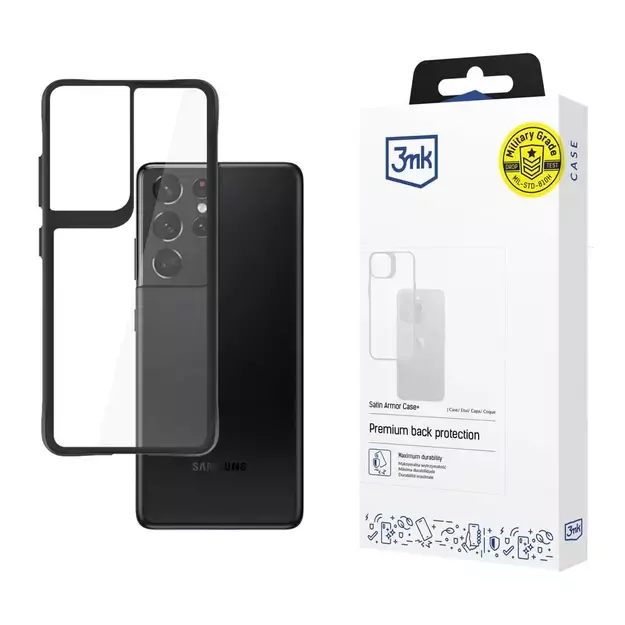 Samsung Galaxy S21 Ultra 5G - 3mk Satin Armor Case+