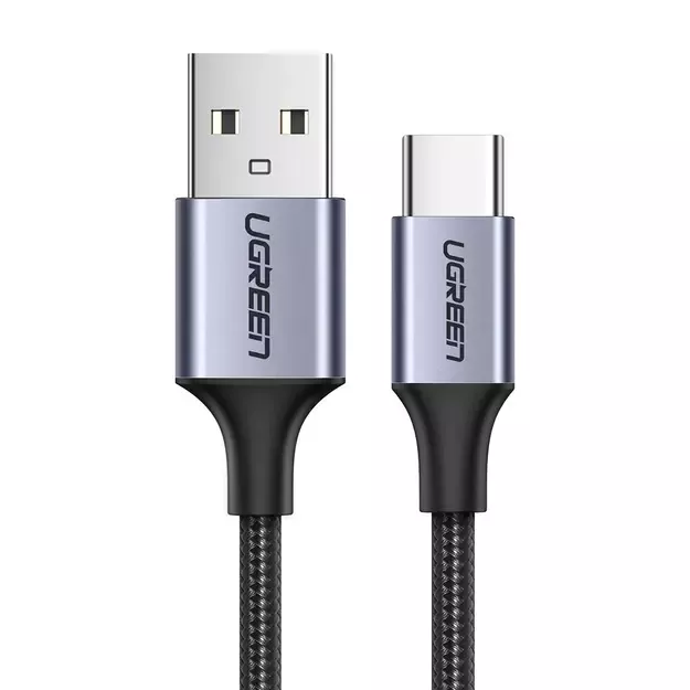 Ugreen US288 60126 USB-A / USB-C QC 3.0 3A 1m Cable - Gray