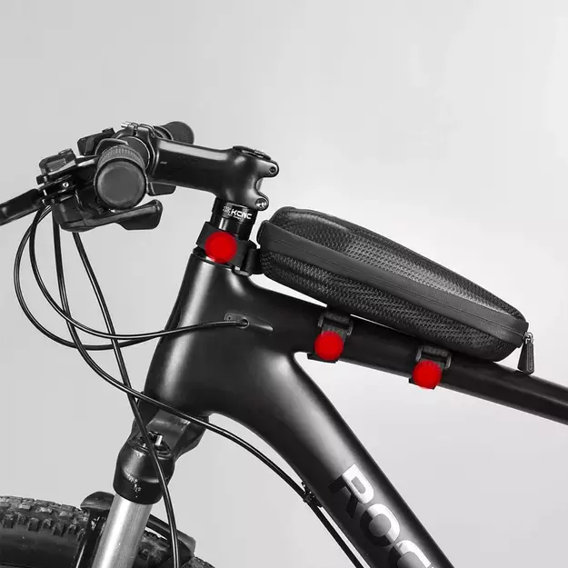 Rockbros B60 waterproof bicycle bag for frame - black 12