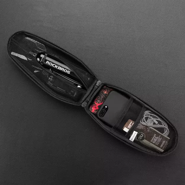 Rockbros B60 waterproof bicycle bag for frame - black 7