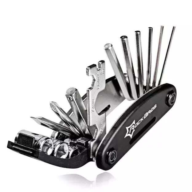 Rockbros GJ1601 16-in-1 multi-tool for bicycle repair - black 6