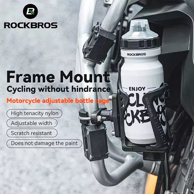 Rockbros 31210008002 handlebar bottle holder - black 3