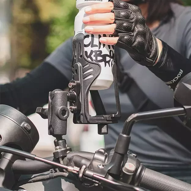 Rockbros 31210008002 handlebar bottle holder - black 4