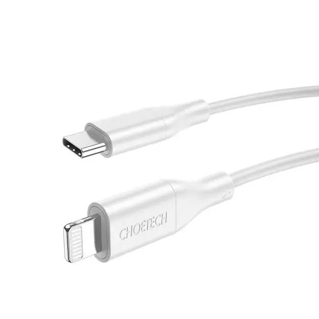 Choetech IP0040 USB-C / Lightning MFi PD 30W 1.2m cable - white 3