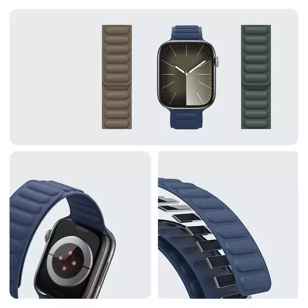 Dux Ducis Strap BL Magnetic Strap for Apple Watch 38 / 40 / 41 mm - Blue 5