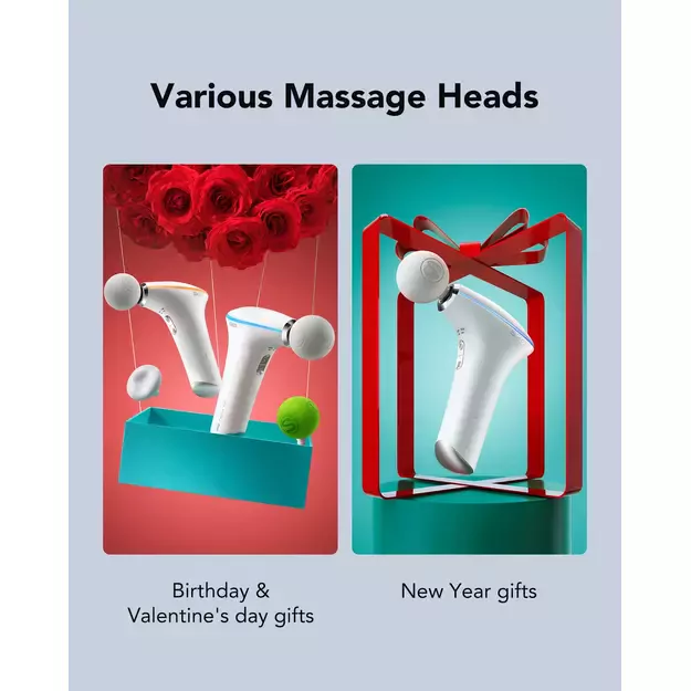 SKG F5-EN massage gun for the whole body - white 23