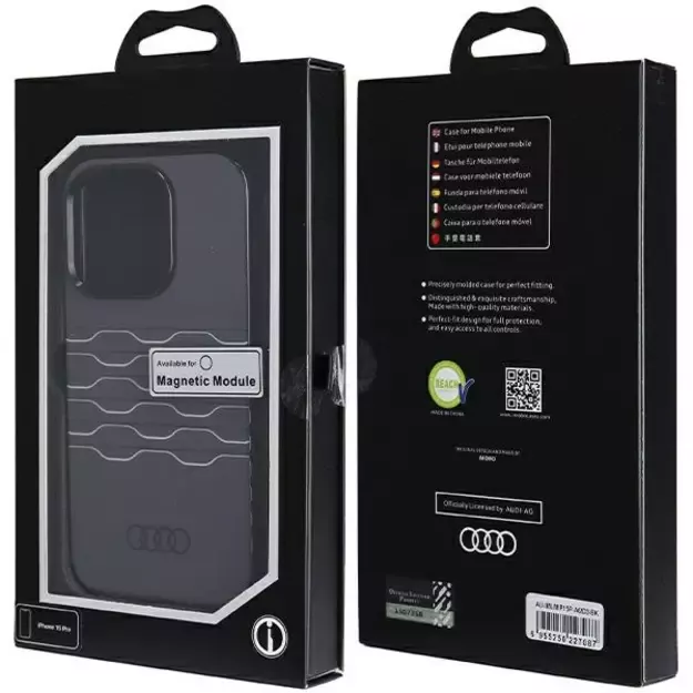 Audi IML MagSafe case for iPhone 15 Pro - black 6
