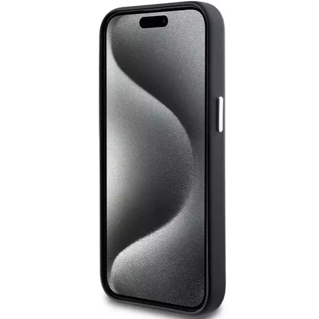 BMW Signature Wrapped Metal MagSafe Case for iPhone 14/15/13 - Black 3