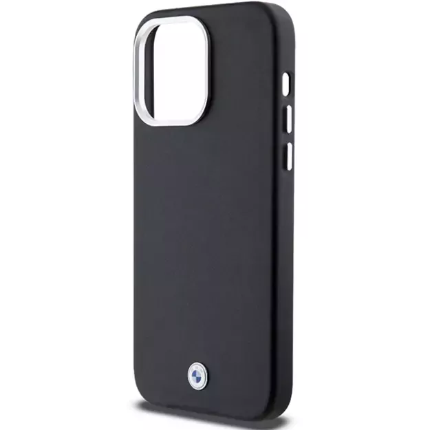 BMW Signature Wrapped Metal MagSafe case for iPhone 15 Pro Max - black 5