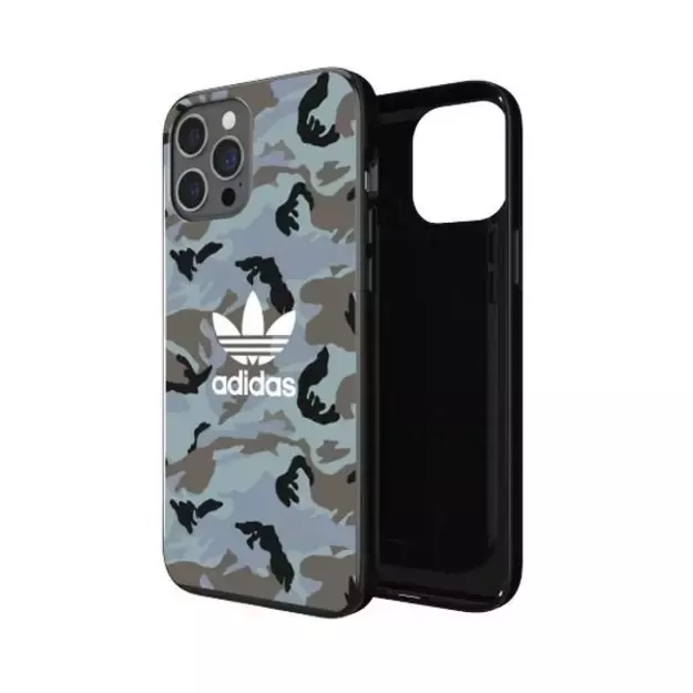 Adidas OR SnapCase Camo iPhone 12 Pro Ma x niebiesko/czarny 43703 8