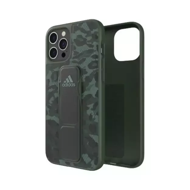 Adidas SP Grip Case Leopard iPhone 12 Pro Max green/zielony 43723 1