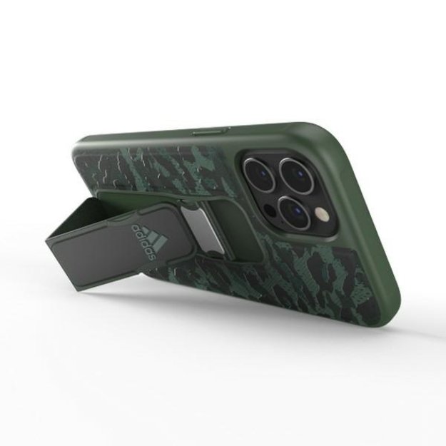 Adidas SP Grip Case Leopard iPhone 12 Pro Max green/zielony 43723 14