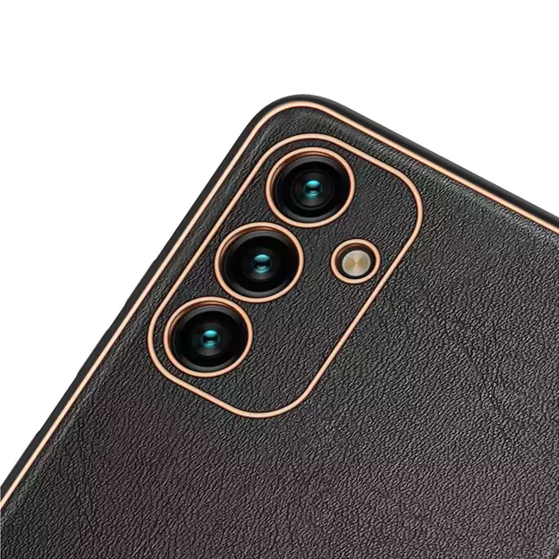 Dux Ducis Yolo elegant cover made of ecological leather for Samsung Galaxy A13 5G black 17