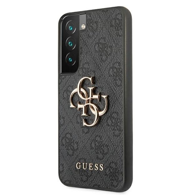 Guess GUHCS22S4GMGGR S901 S22 szary/grey hardcase 4G Big Metal Logo 1