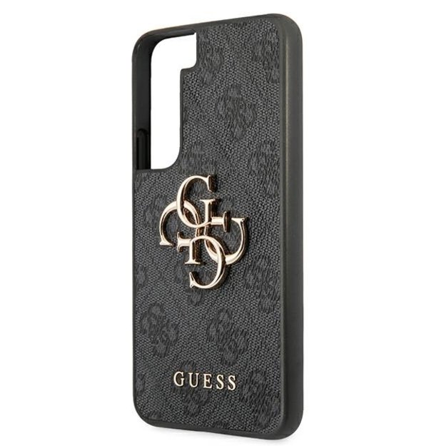 Guess GUHCS22S4GMGGR S901 S22 szary/grey hardcase 4G Big Metal Logo 5