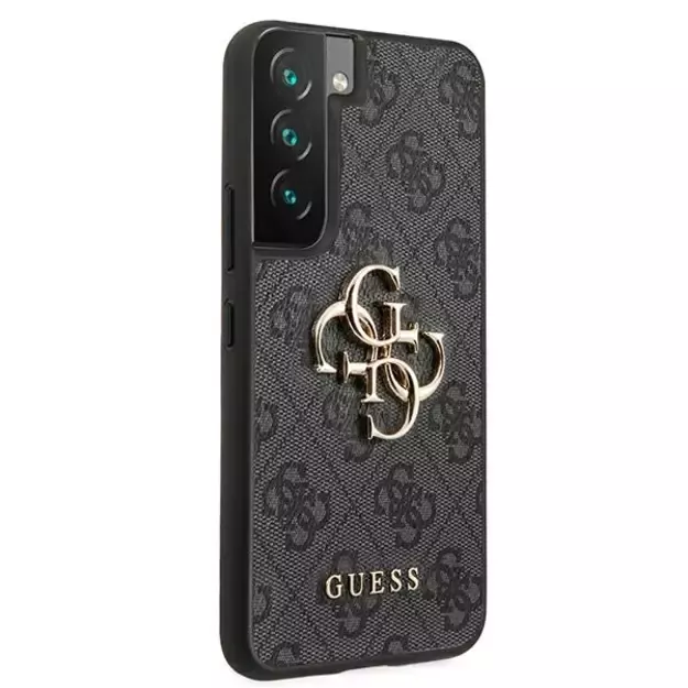 Guess GUHCS22S4GMGGR S901 S22 szary/grey hardcase 4G Big Metal Logo 10