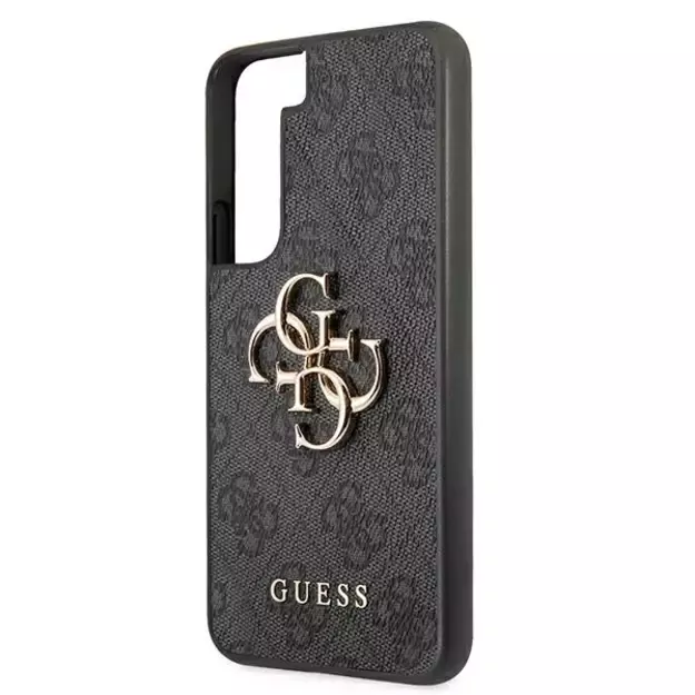 Guess GUHCS22S4GMGGR S901 S22 szary/grey hardcase 4G Big Metal Logo 12