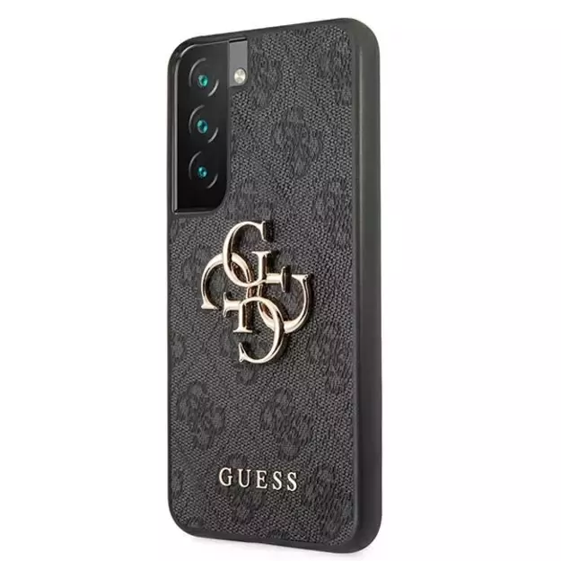 Guess GUHCS22S4GMGGR S901 S22 szary/grey hardcase 4G Big Metal Logo 8