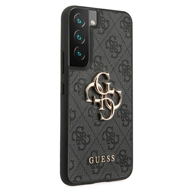Guess GUHCS22S4GMGGR S901 S22 szary/grey hardcase 4G Big Metal Logo 3
