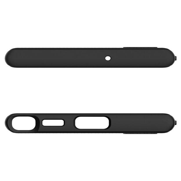 Spigen Liquid Air Case for Samsung Galaxy S22 Ultra - Matte Black 12