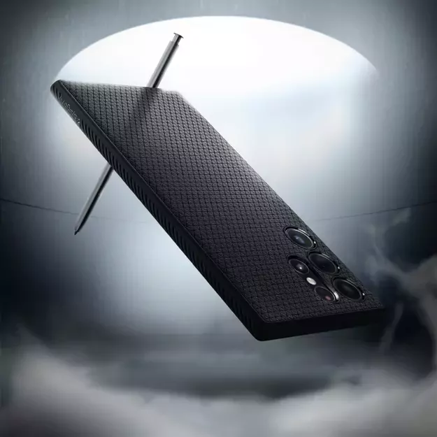 Spigen Liquid Air Case for Samsung Galaxy S22 Ultra - Matte Black 18