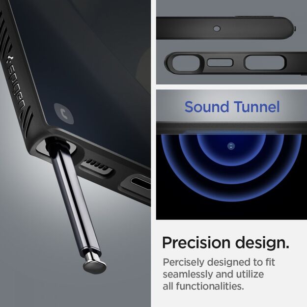 Spigen Liquid Air Case for Samsung Galaxy S22 Ultra - Matte Black 9