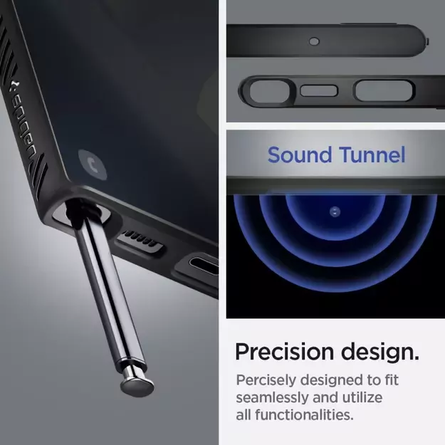 Spigen Liquid Air Case for Samsung Galaxy S22 Ultra - Matte Black 21