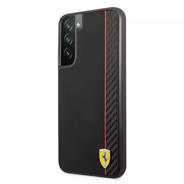 Ferrari FESAXHCS22MBK S22+ S906 black/black hardcase On Track Carbon Stripe 1