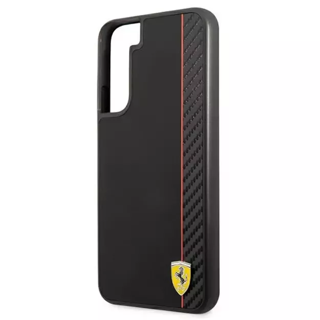Ferrari FESAXHCS22MBK S22+ S906 black/black hardcase On Track Carbon Stripe 5