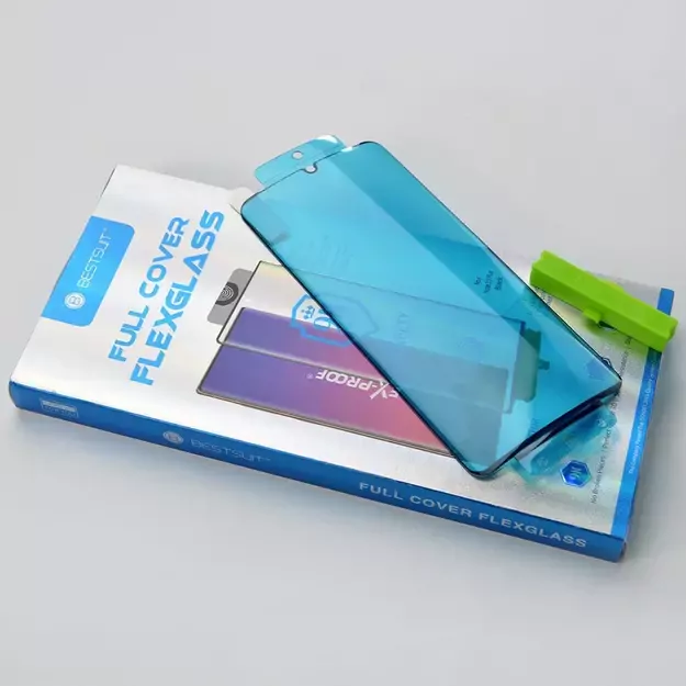 3D Edge Nano Flexi Glass Hybrid Full Screen Protector with frame for Xiaomi Mi 11 transparent 33