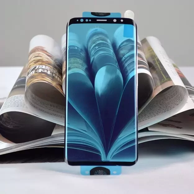 3D Edge Nano Flexi Glass Hybrid Full Screen Protector with frame for Xiaomi Mi 11 transparent 30