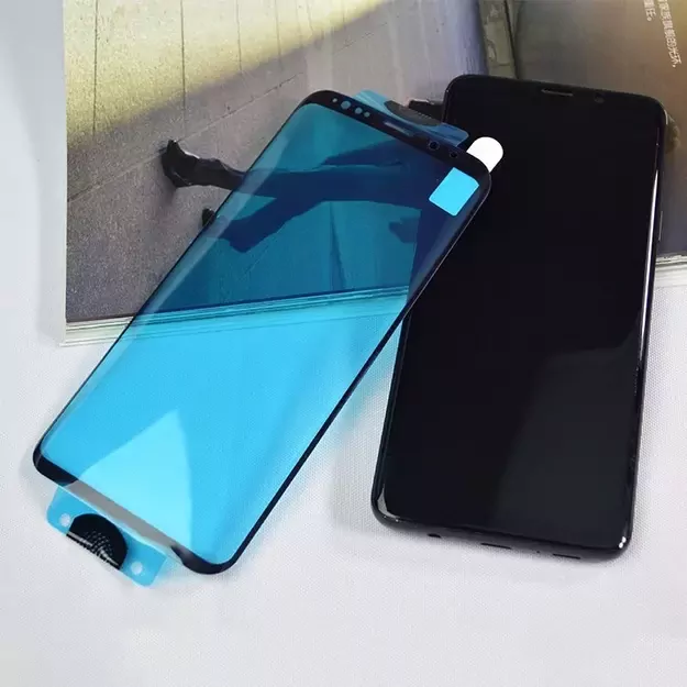 3D Edge Nano Flexi Glass Hybrid Full Screen Protector with frame for Xiaomi Mi 11 transparent 32