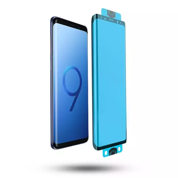 3D Edge Nano Flexi Glass Hybrid Full Screen Protector with frame for Xiaomi Mi 11 transparent 23