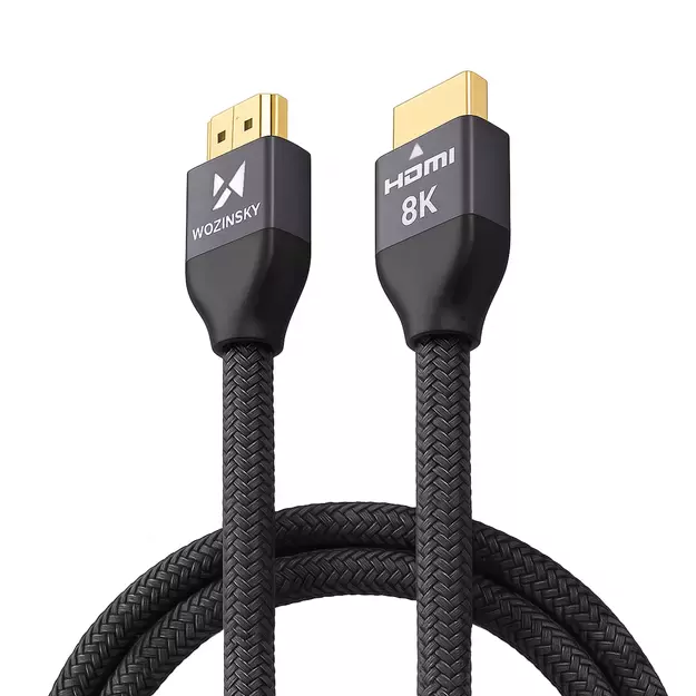 Wozinsky cable HDMI 2.1 8K 60 Hz 48 Gbps / 4K 120 Hz / 2K 144 Hz 2 m silver (WHDMI-20)