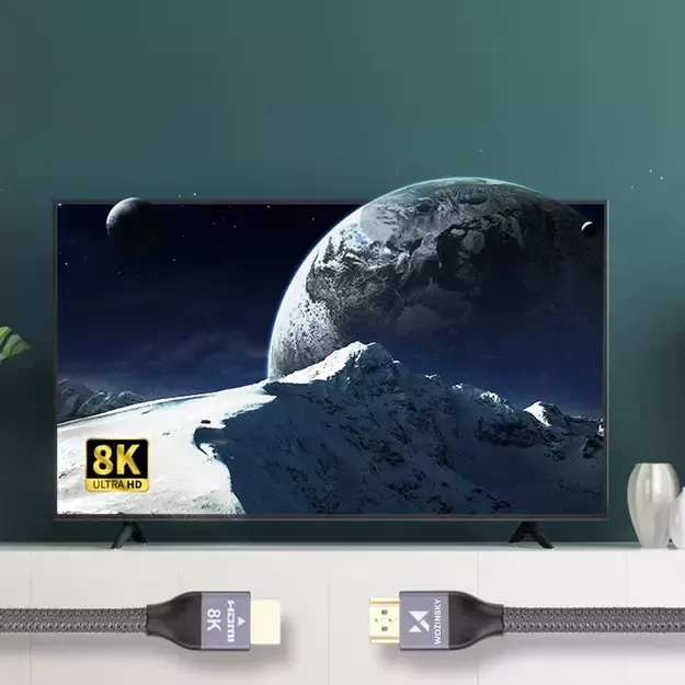Wozinsky cable HDMI 2.1 8K 60 Hz 48 Gbps / 4K 120 Hz / 2K 144 Hz 2 m silver (WHDMI-20) 19