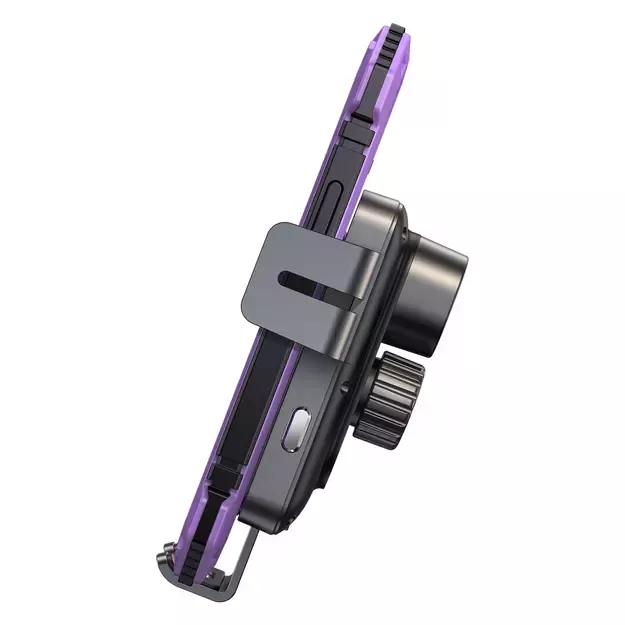 Joyroom JR-ZS219 electric dashboard mount with 15W inductive charger - black 15