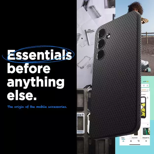 Spigen Liquid Air Case for Samsung Galaxy A35 5G - Matte Black 25
