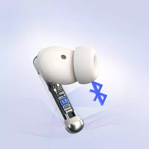 Tronsmart Soundi R4 Wireless Bluetooth 5.3 ENC Headphones - White 8