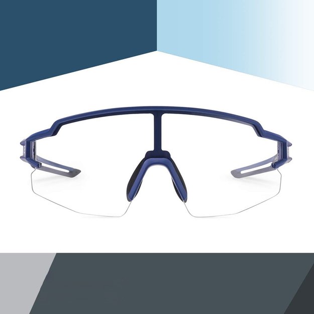 Rockbros 10174 photochromic UV400 cycling glasses - blue 2
