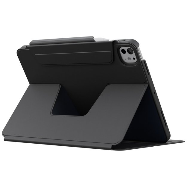 Uniq Rovus Snapmount Magnetic 360 Rotating Detachable case for iPad Pro 13&quot  2024 (7th generation) - black 5