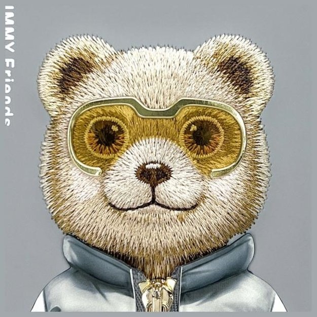 Nimmy Cool&amp Cute 2.0 Bear Case for iPhone 15 - Gray 11
