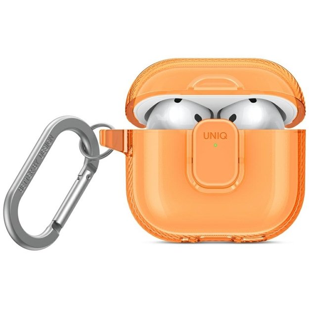 Uniq Glase Pro Case for AirPods 4 - Orange