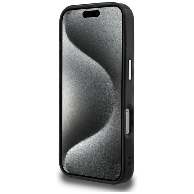 Karl Lagerfeld IML Leopard Pattern MagSafe Case for iPhone 16 Pro - Brown 4