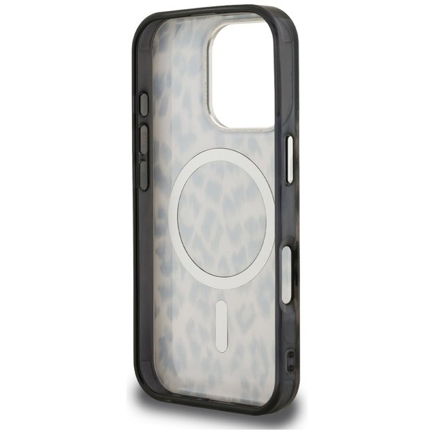 Karl Lagerfeld IML Leopard Pattern MagSafe Case for iPhone 16 Pro - Brown 6