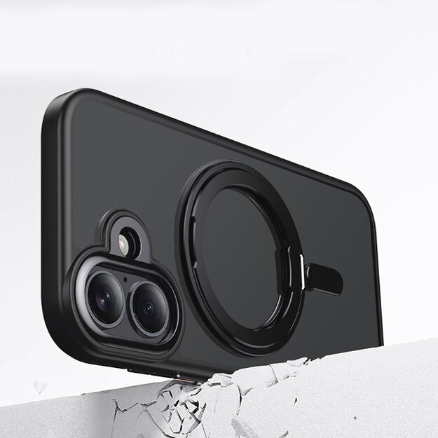 Tech-Protect MagRing MagSafe case for iPhone 17 - matte black 3