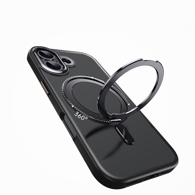 Tech-Protect MagRing MagSafe case for iPhone 17 - matte black 4