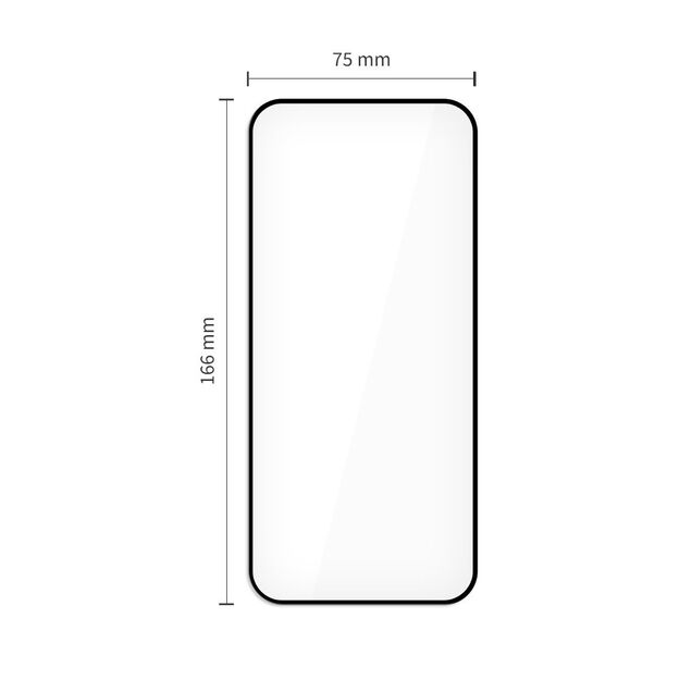 Tech-Protect Glass Fit+ 2-pack tempered glass Xiaomi Redmi 15C / Poco C85 - black 1