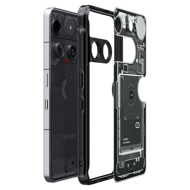Spigen Ultra Hybrid Case for Nothing Phone 3 Zero One - Transparent 11