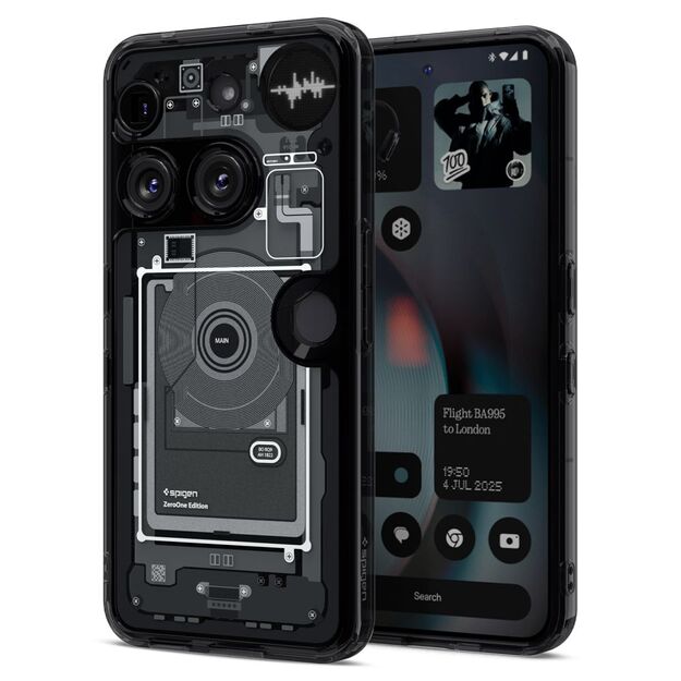 Spigen Ultra Hybrid Case for Nothing Phone 3 Zero One - Transparent 1